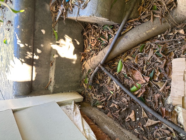 Foundation sill plate water intrusion creating interior water damage